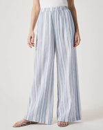 Load image into Gallery viewer, Splendid - Reagan Stripe Pant - White/Seaport
