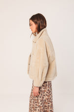 Load image into Gallery viewer, Indi And Cold - Fur Jacket - Cream 650
