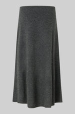 Load image into Gallery viewer, Second Female - Neva Knit Skirt - Dark Grey Melange
