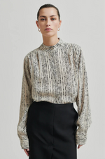 Load image into Gallery viewer, Second Female - Spot Printed Shirt - Pumice Stone
