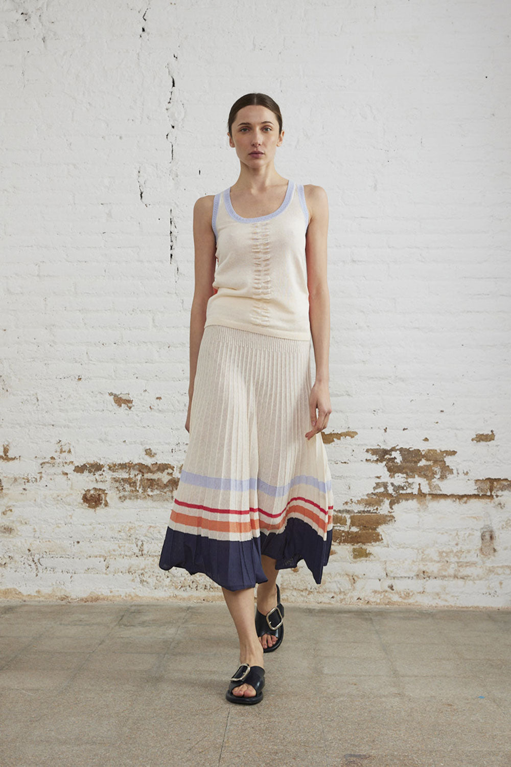 Sita Murt - Knitted Midi Skirt - 9000 One Colour