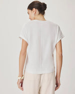 Load image into Gallery viewer, Spendid - Skye Short Sleeve Tee - White
