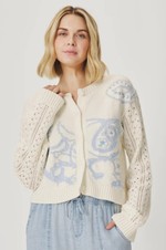 Load image into Gallery viewer, Splendid - Gracie Jacquard Cardigan - Shell Paisley
