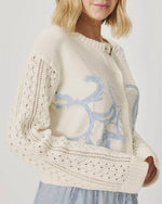 Load image into Gallery viewer, Splendid - Gracie Jacquard Cardigan - Shell Paisley
