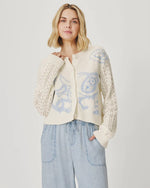 Load image into Gallery viewer, Splendid - Gracie Jacquard Cardigan - Shell Paisley
