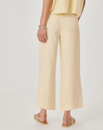 Load image into Gallery viewer, Splendid - Lounge Denim Crop Pant - Honeysuckle
