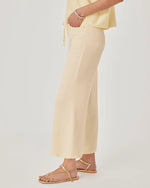 Load image into Gallery viewer, Splendid - Lounge Denim Crop Pant - Honeysuckle

