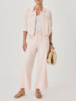 Load image into Gallery viewer, Splendid - Lounge Denim Crop Pant - Rose Petal
