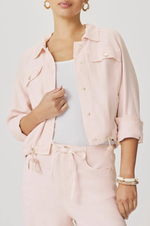 Load image into Gallery viewer, Splendid - Lounge Denim Jacket - Rose Petal
