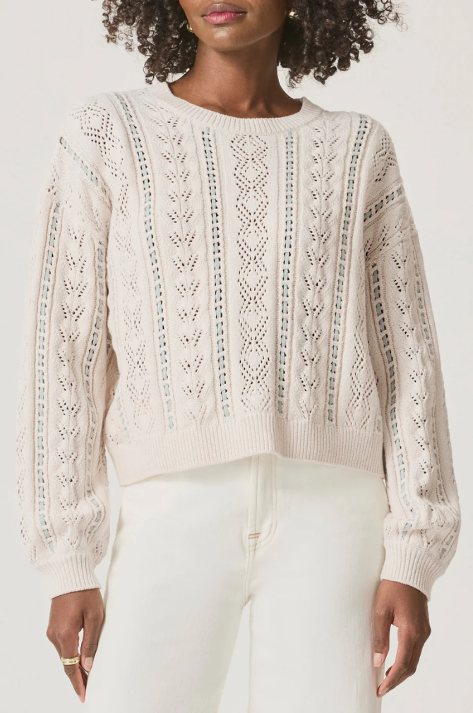 Splendid - Penelope Sweater - Moonstone/Mineral