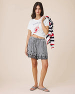 Load image into Gallery viewer, Splendid - Stay Salty  Short Sleeve Tee - Lobster
