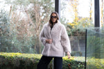 Load image into Gallery viewer, Two T's - Faux Fur Coat - Oat
