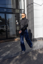 Load image into Gallery viewer, Two T's - Bomber Jacket - Black
