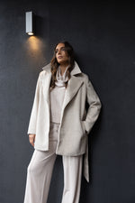 Load image into Gallery viewer, Two T's - Kelly Coat - Pebble
