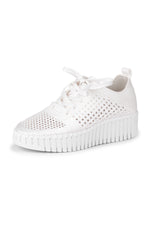 Load image into Gallery viewer, Ilse Jacobsen - Tulip Embroidery Flats - White

