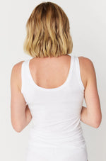 Load image into Gallery viewer, Tani - Scoop Tank - White
