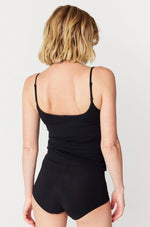 Load image into Gallery viewer, Tani - Shoe String Singlet - Black
