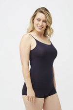 Load image into Gallery viewer, Tani - Shoe String Singlet - French Navy
