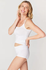 Load image into Gallery viewer, Tani - Shoe String Singlet - White
