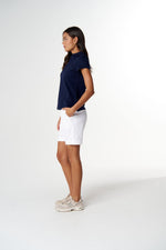 Load image into Gallery viewer, Cloth Paper Scissors - The Collared Henley - Parisian Navy
