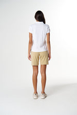Load image into Gallery viewer, Cloth Paper Scissors - The Collared Henley - White
