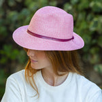 Load image into Gallery viewer, Travaux En Cours - Hat  Borsalino - Rosa
