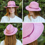 Load image into Gallery viewer, Travaux En Cours - Hat  Borsalino - Rosa
