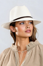 Load image into Gallery viewer, Travaux En Cours - Hat Borsalino - White
