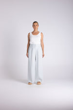 Load image into Gallery viewer, Two T's - Abbey Wide Leg Pant - Sea Foam
