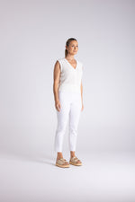 Load image into Gallery viewer, Two T's - Boucle Knitted Vest - Milk

