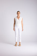 Load image into Gallery viewer, Two T's - Boucle Knitted Vest - Milk

