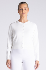 Load image into Gallery viewer, Two T's - Isabel Knitted Cardi - Milk
