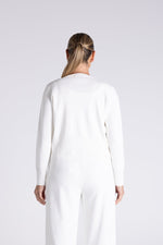 Load image into Gallery viewer, Two T's - Isabel Knitted Cardi - Milk
