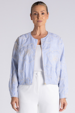 Load image into Gallery viewer, Two T's - Lola Bomber - Cornflower
