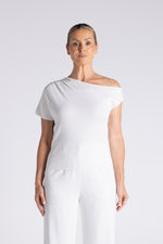 Load image into Gallery viewer, Two T's - Off The Shoulder Knit - Milk
