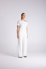 Load image into Gallery viewer, Two T's - Off The Shoulder Knit - Milk
