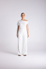Load image into Gallery viewer, Two T's - Off The Shoulder Knit - Milk
