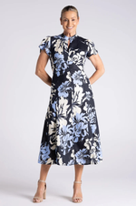 Load image into Gallery viewer, Two T's - Peonie Print Dress - Peony Print
