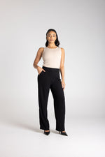 Load image into Gallery viewer, Two T's - Suit Pant - Black
