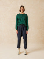 Load image into Gallery viewer, Indi And Cold - Anate Tailored Baggy Pant - Marine
