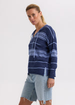 Load image into Gallery viewer, Zaket And Plover - Beach Bum Jumper - Denim
