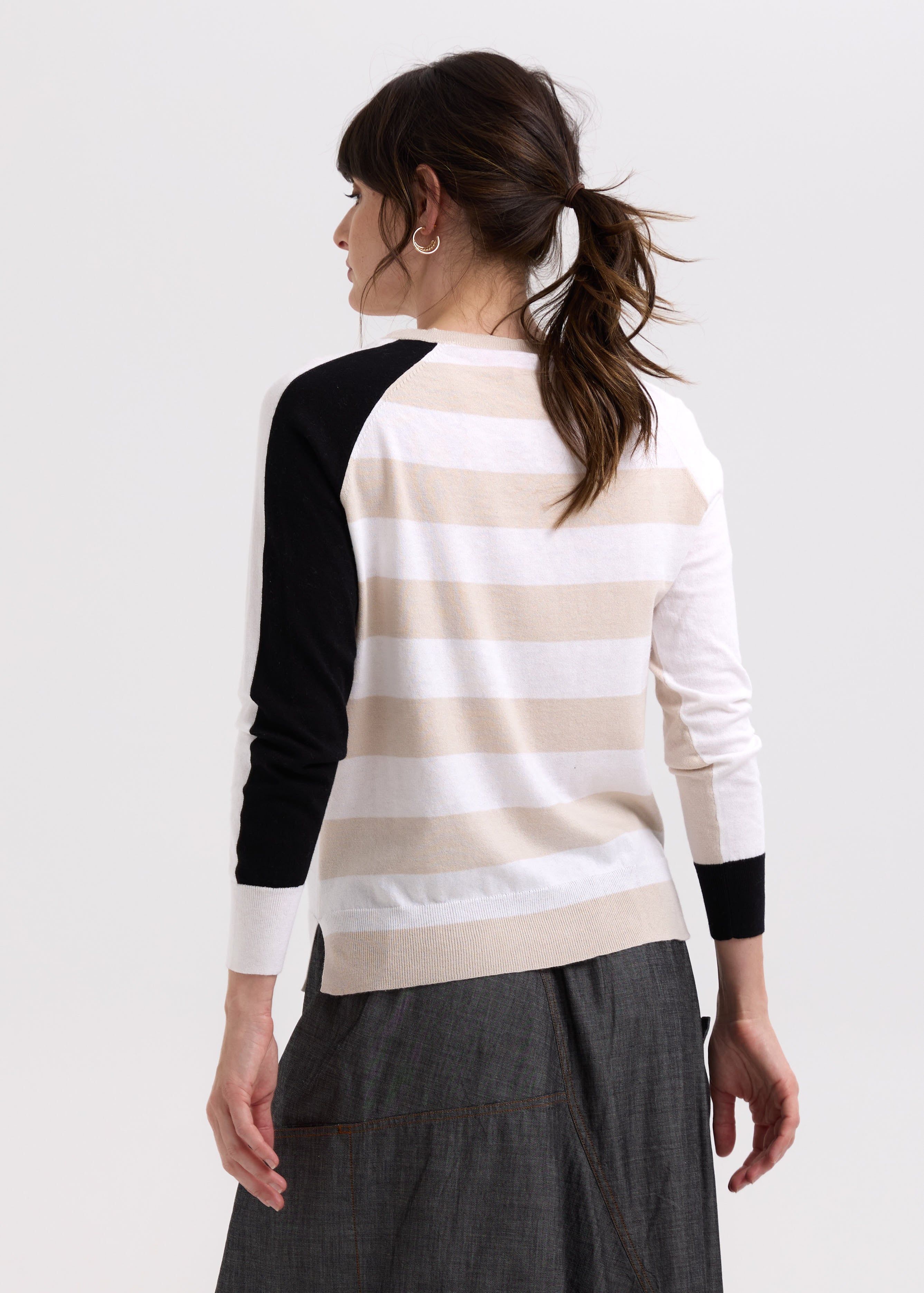 Zaket And Plover - Split Jumper - Canvas
