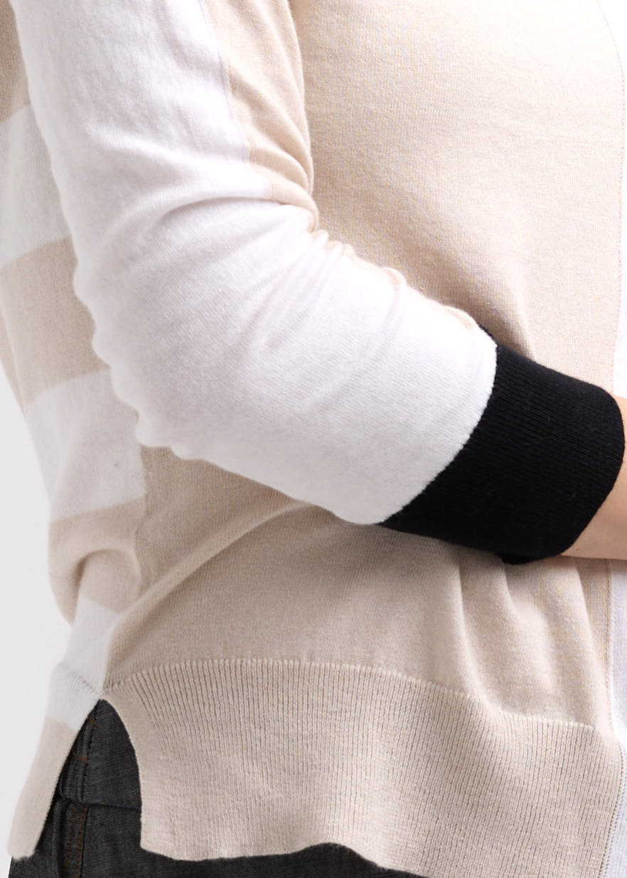Zaket And Plover - Split Jumper - Canvas
