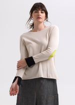 Load image into Gallery viewer, Zaket And Plover - Elbow Patch Jumper - Canvas
