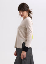 Load image into Gallery viewer, Zaket And Plover - Elbow Patch Jumper - Canvas
