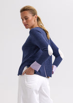 Load image into Gallery viewer, Zaket And Plover - Elbow Patch Jumper - Denim

