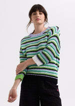 Load image into Gallery viewer, Zaket And Plover - Chunky Stripe Jumper - Lilac

