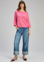 Load image into Gallery viewer, Zaket And Plover - Boxy Crew Essential Sweater - Rhubarb
