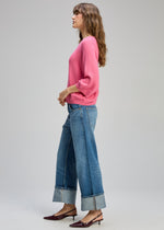 Load image into Gallery viewer, Zaket And Plover - Boxy Crew Essential Sweater - Rhubarb
