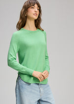 Load image into Gallery viewer, Zaket And Plover - Rounded Bottom Essential Sweater - Basil
